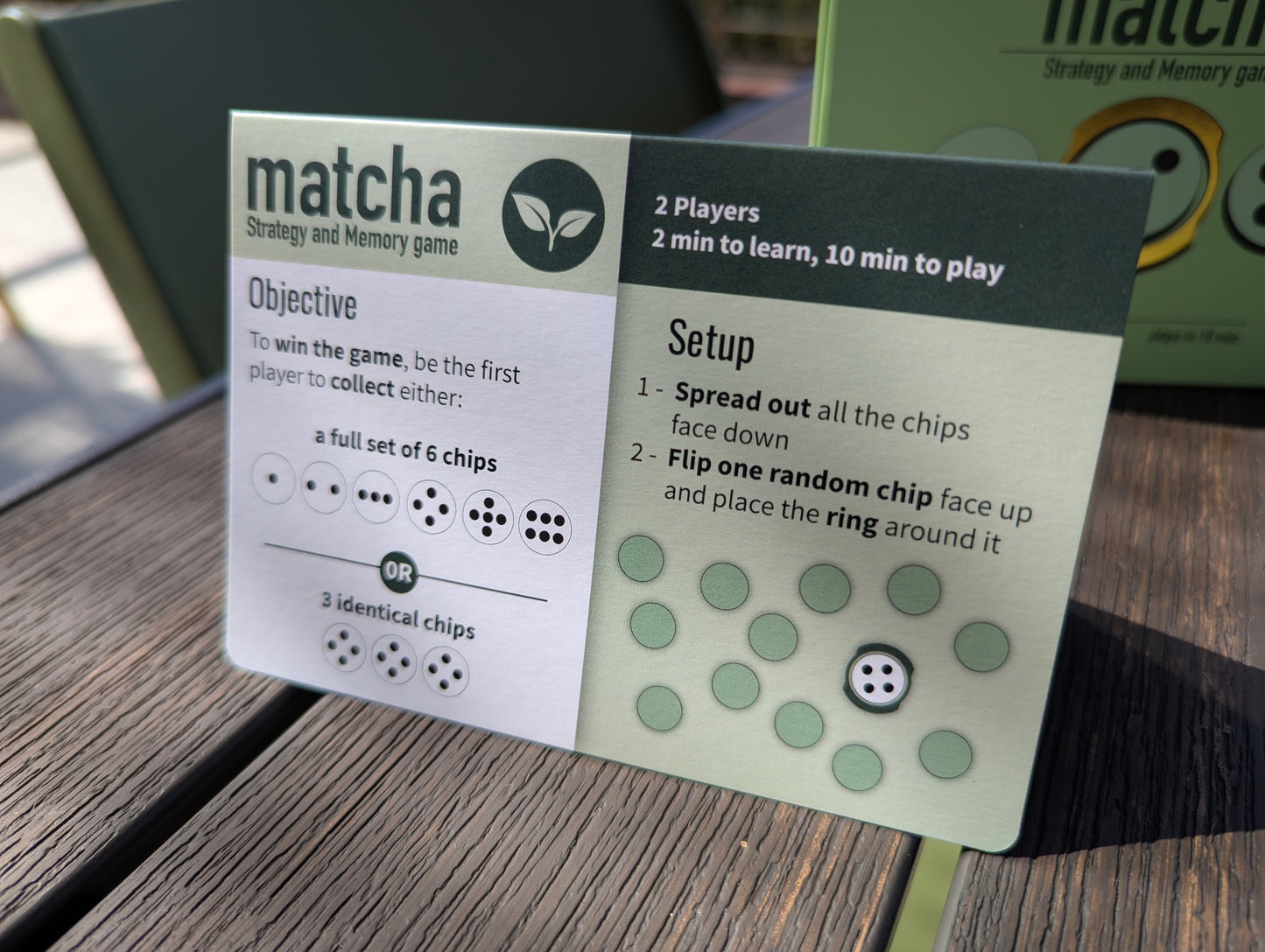 Matcha Memory Game - Memory & Strategy game for adults